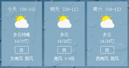 德来居委会天气预报更新通知