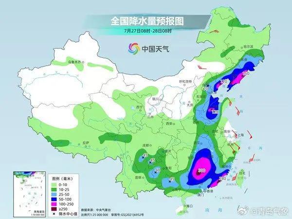 青岛街道最新天气概况